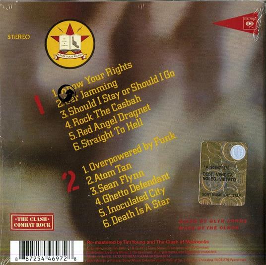 Combat Rock (Remastered) - CD Audio di Clash - 2