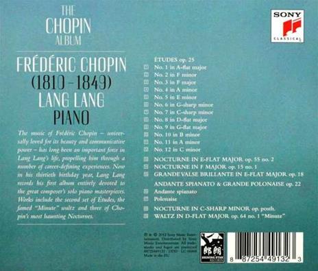 The Chopin Album - CD Audio di Frederic Chopin,Lang Lang - 2