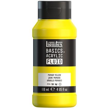 Acrilico Liquitex Basics Fluid 118Ml Primary Yellow Row