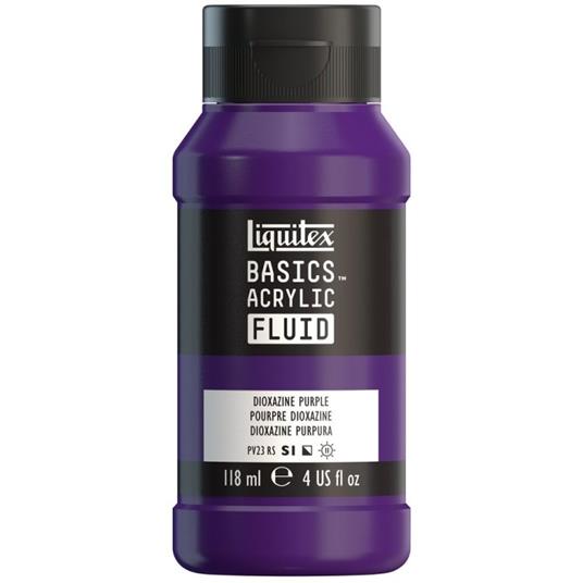 Acrilico Liquitex Basics Fluid 118Ml Dioxazine Purple Row