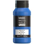 Acrilico Liquitex Basics Fluid 118Ml Fluorescent Blue Row