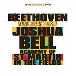 Sinfonie n.4, n.7 - CD Audio di Ludwig van Beethoven,Joshua Bell,Academy of St. Martin in the Fields