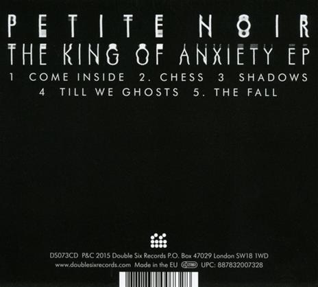 The King of Anxiety Ep - CD Audio di Petite Noir - 2