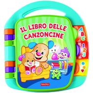 Fisher Price- Libro delle Canzoncine Ridi e Impara, Libricino per Imparare Parole, Lettere e Numeri; 6+ Mesi