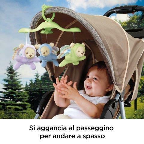 Fisher Price Giostrina degli Orsetti, per Neonati da 0+ mesi. Mattel  (CDN41) - Fisher Price - Everything Baby - Giochi interattivi - Giocattoli  | IBS