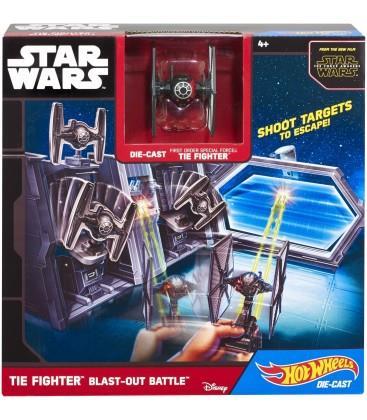 Hot Wheels. Star Wars. Navicella Spaziale Tie Fighter