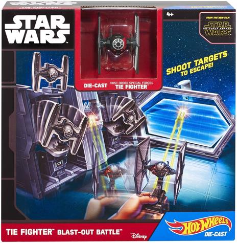 Hot Wheels. Star Wars. Navicella Spaziale Tie Fighter - 7