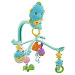 Fisher-Price- Giostrina dei Pesciolini 3 in 1 per Culla Passeggino e Proiettore dai 0 Mesi DFP12