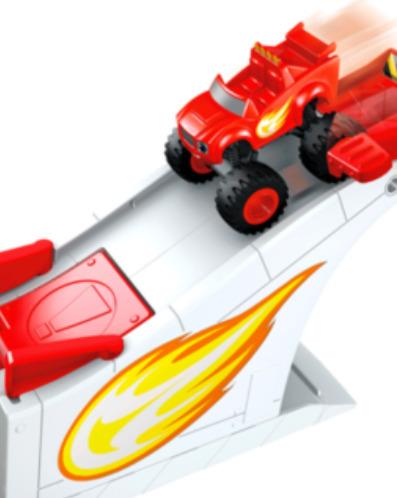 Fisher-Price Blaze and the Monster Machines DGK52 pista giocattolo Plastica - 2