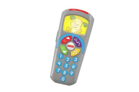 Fisher-Price Telecomando di Cagnolino Ridi & Impara, Giocattolo per Bambini  6+ Mesi - Fisher Price - Laugh and Learn - Per la culla e il passeggino -  Giocattoli