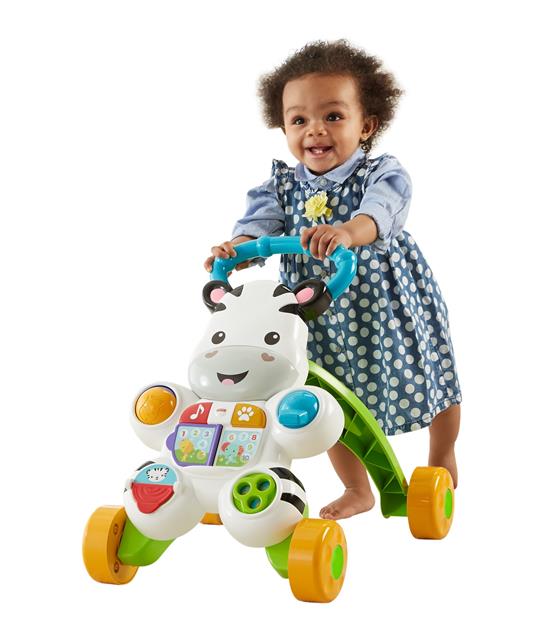 Fisher-Price Zebra Primi Passi, Giocattolo Istruttivo per Bambini 6+ Mesi - Fisher  Price - Per l'attività motoria - Giocattoli | IBS