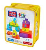 First Builders. Sacca Costruisci e Impara. Numeri. Mega Bloks (DLH85)