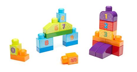 First Builders. Sacca Costruisci e Impara. Numeri. Mega Bloks (DLH85) - 4