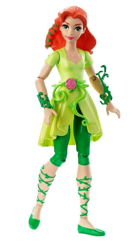 Mattel DMM38. Dc Super Hero Girls. Small Doll 15 Cm Poison Ivy - 4