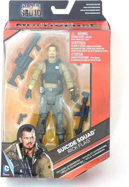 DC Comics Multiverse Suicide Squad Rick Flag Action Figure