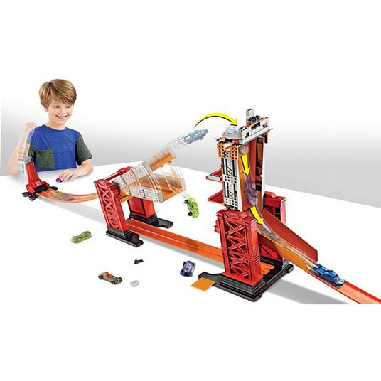 Hot Wheels Bridge Stunt Kit - Hot Wheels - Hot Wheels - Piste - Giocattoli  | IBS