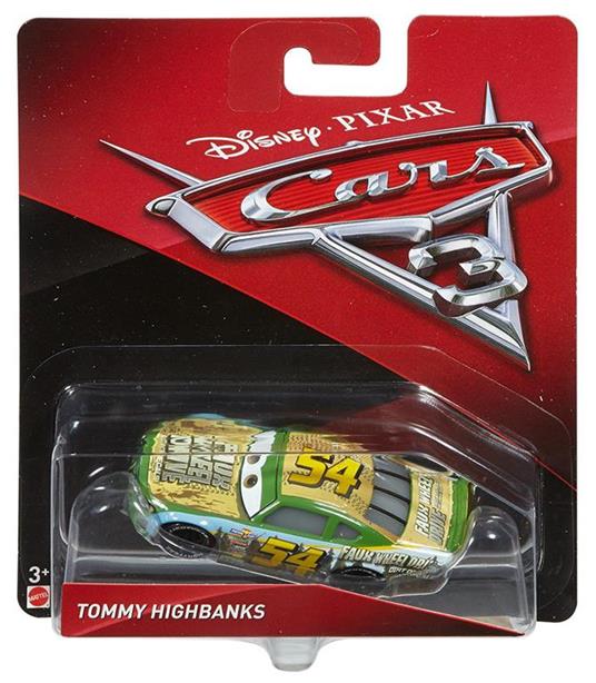 Disney Cars 3 Cast 1:55 - Selezione Veicoli Modelli, Cars 2017:Tommy Highbanks - 2