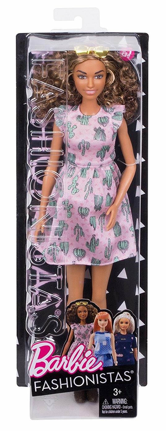 Mattel DYY97. Barbie. Fashionistas 67 Cactus Print Dress - 13