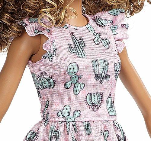 Mattel DYY97. Barbie. Fashionistas 67 Cactus Print Dress - 4