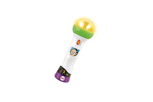 Fisher-Price Microfono Baby Rock Ridi & Impara, Giocattolo per Bambini 18+ Mesi - 7