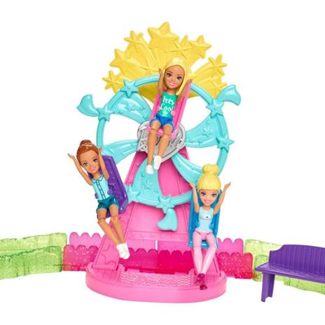 Mattel FHV70. Barbie. Small Doll. Barbie Parti E Via. Il Luna Park - 8