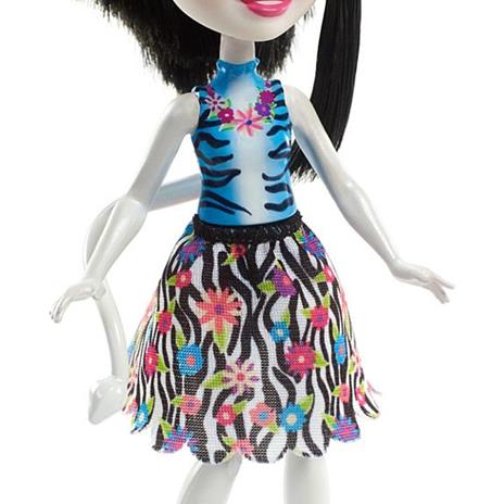 Mattel FKY75. Enchantimals. Bambola + Amico Cucciolo Large. Zelena La Zebra - 6