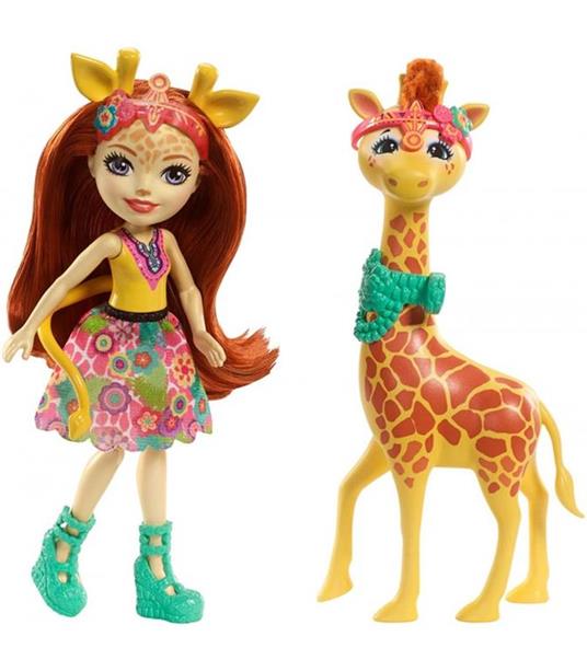 Mattel FKY74. Enchantimals. Bambola + Amico Cucciolo Large. Gillian La Giraffa - 2