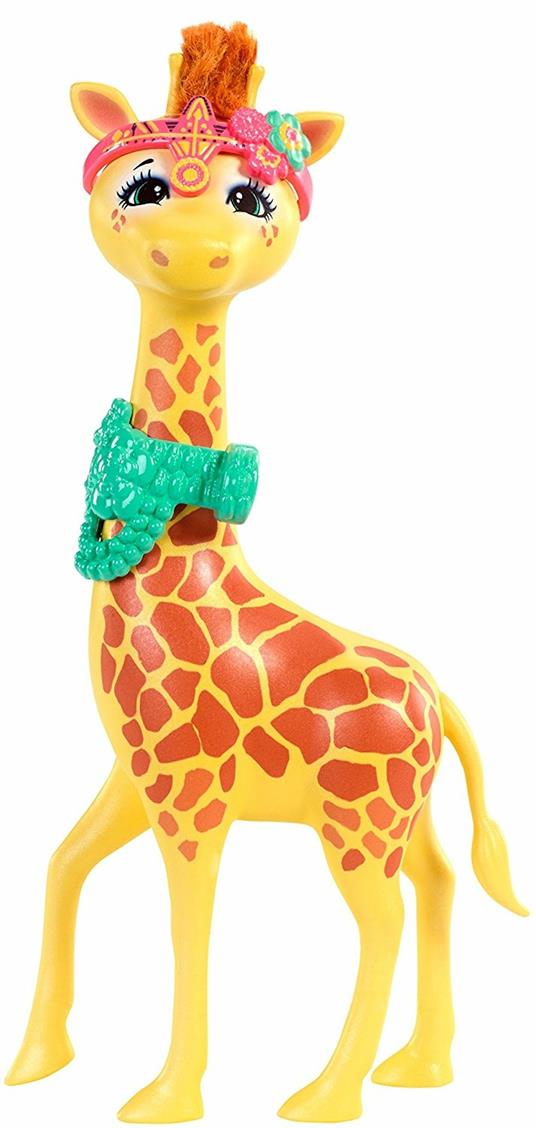 Mattel FKY74. Enchantimals. Bambola + Amico Cucciolo Large. Gillian La Giraffa - 15