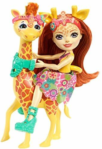 Mattel FKY74. Enchantimals. Bambola + Amico Cucciolo Large. Gillian La Giraffa - 3
