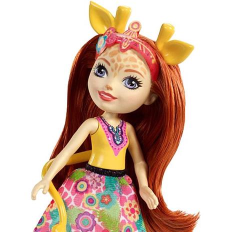 Mattel FKY74. Enchantimals. Bambola + Amico Cucciolo Large. Gillian La Giraffa - 5