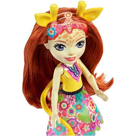 Mattel FKY74. Enchantimals. Bambola + Amico Cucciolo Large. Gillian La Giraffa - 6