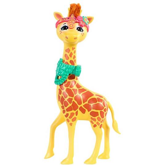 Mattel FKY74. Enchantimals. Bambola + Amico Cucciolo Large. Gillian La Giraffa - 9