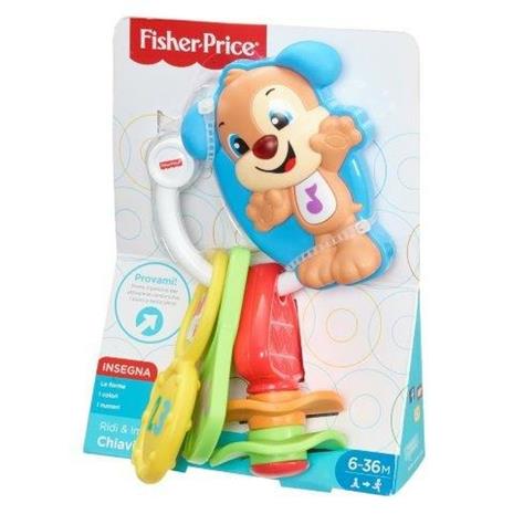 Fisher Price Ridi & Impara Chiavi Conta e Vai, Giocattolo per Bambini 6+ Mesi. Mattel (FPH60) - 5