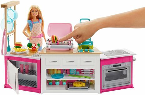 Barbie. Cucina con Bambola. Plastilina in 5 Colorazioni e Oltre 20 Accessori - 33