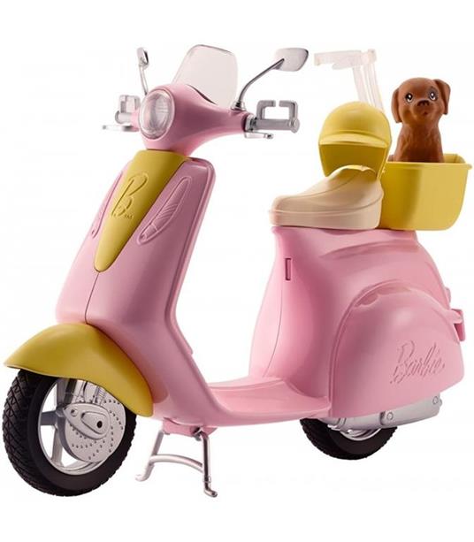 Barbie, Playset con Bambola in Motorino e Cagnolino - Barbie - Bambole  Fashion - Giocattoli | IBS