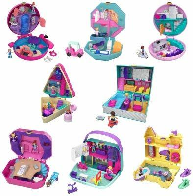 Polly Pocket- Playset Mondo Tascabile con Micro Bambole e Accessori, Assortimento Casuale - 2