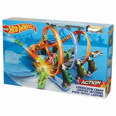 Pista Schianti Rotanti Hot Wheels - 4