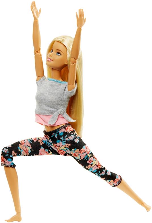 Barbie - Bambola Snodata con 22 Punti di Snodo e Accessori da Yoga, Assortimento Casuale, 3+ Anni - 5