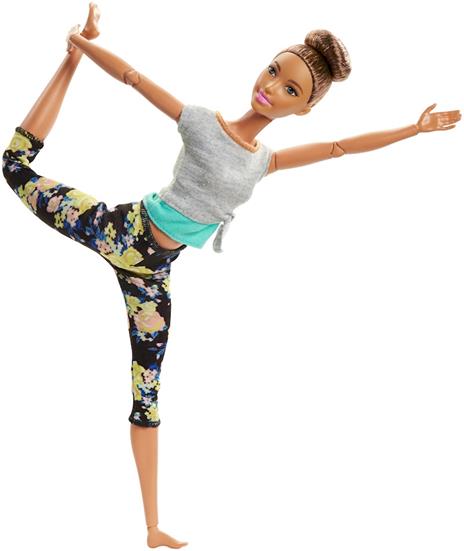 Barbie - Bambola Snodata con 22 Punti di Snodo e Accessori da Yoga, Assortimento Casuale, 3+ Anni - 9