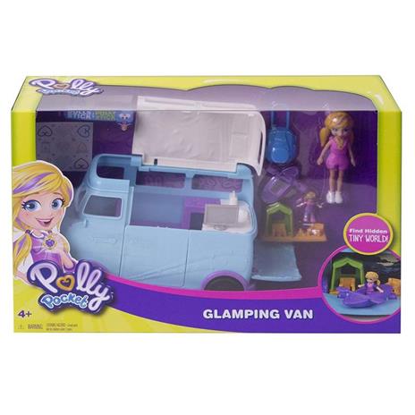 Polly Pocket Cofanetto Avventure in Campeggio. Playset con 2 Bambole e Accessori - 2