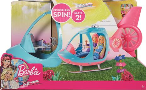 Barbie L'Elicottero. Rosa e Azzurro con Elica Che Gira (Bambola Non  Inclusa) - Barbie - Casa delle bambole e Playset - Giocattoli | IBS