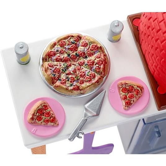 Barbie Accessori Esterni. Pizza Oven (FXG39) - 5