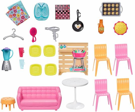 Barbie Casa di Malibu, Casa per Bambole con Accessori - Barbie - Barbie  Estate - Bambole Fashion - Giocattoli | IBS