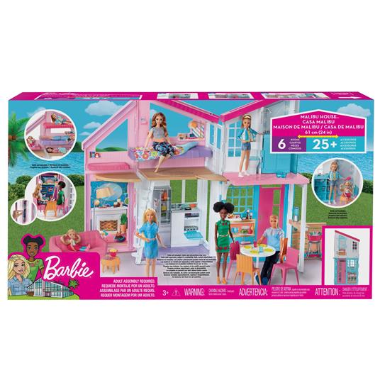 Barbie Casa di Malibu, Casa per Bambole con Accessori - 8