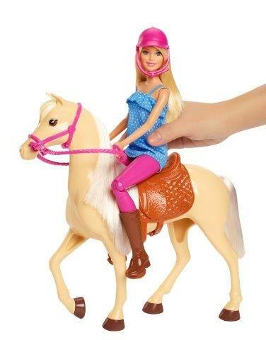 Barbie, Playset con Bambola e Cavallo, Giocattolo per Bambini 3+ Anni. Mattel (FXH13) - 6
