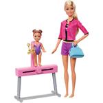 Barbie Gymnastics Coach Dolls & Playset