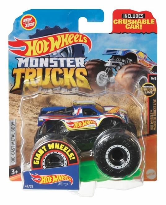 Hot Wheels- Monster Truck in Scala 1:64, Veicolo Singolo a Sorpresa, Assortimento Casuale - 5