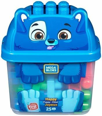 Mattel Mega Bloks Mega Secchiello Cucciolo, Assortimento, GCT46 - 2