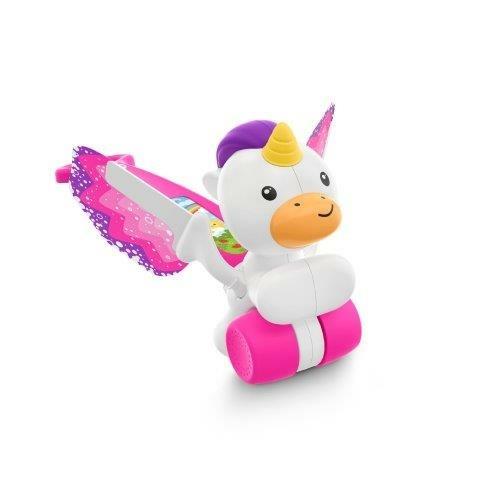 Fisher Price Unicorno Spingibile, con Suoni e Ali che si Muovono. Mattel (GCV72) - 2