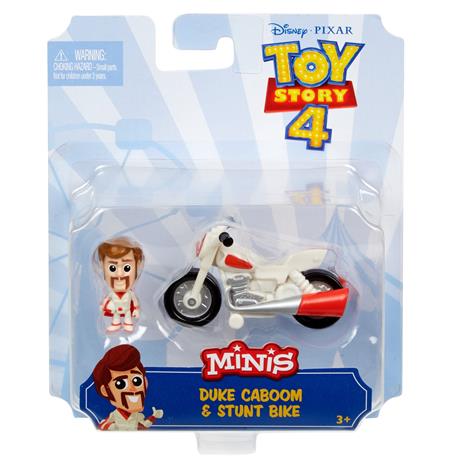 Toy Story 4. Personaggio Mini Duke Caboom con Moto - 4